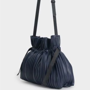 Parfois navy shoulder bag